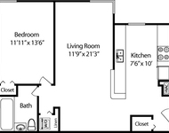 Unit for rent at 701 North Wayne Street, Arlington, VA, 22201