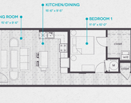 Unit for rent at 119 N 19th Street, Omaha, NE, 68102