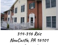 Unit for rent at 314-316 Reis St 12, New Castle, PA, 16101
