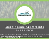 Unit for rent at 202 220 Morningside Drive, Fond Du Lac, WI, 54935