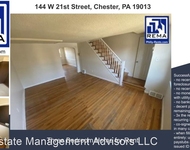 Unit for rent at 144 W 21st Street, Chester, PA, 19013