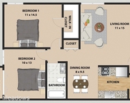 Unit for rent at 401 N. Thompson Dr. #2, Madison, WI, 53714