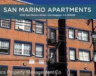 Unit for rent at 2743 San Marino Street, Los Angeles, CA, 90006