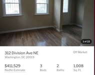 Unit for rent at 312 Division Avenue Ne, Washington, DC, 20001