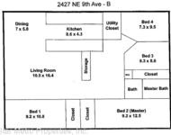 Unit for rent at 2427 Ne 9th Ave., Portland, OR, 97212