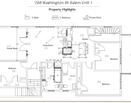 Unit for rent at 268 Washington, Salem, MA, 01970