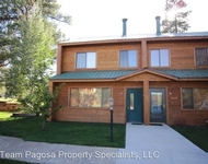 Unit for rent at 302 Talisman Drive Unit #29, Pagosa Springs, CO, 81147