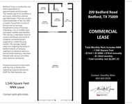 Unit for rent at 209 Bedford Road, Bedford, TX, 76022