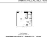 Unit for rent at 2048 N. Cleveland, Chicago, IL, 60614