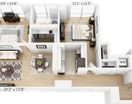 Unit for rent at 805 Columbus Avenue, New York, NY 10025