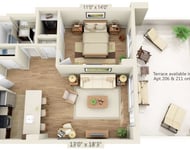 Unit for rent at 120 W. 21st, New York, NY, 10011