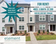 Unit for rent at 1009 Belloak Way, Durham, NC, 27703