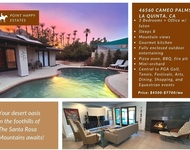 Unit for rent at 46560 Cameo Palms, LA QUINTA, CA, 92253