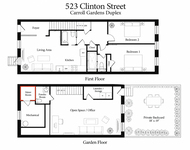 Unit for rent at 523 Clinton Street, Brooklyn, NY 11231