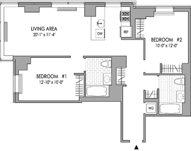 High Rise 2 Bed 2 Bath LIC - Photo Thumbnail 8