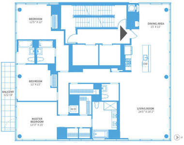 Soho West Village border - NEW 3Bd 3.5bth + TERRACE - Photo Thumbnail 0