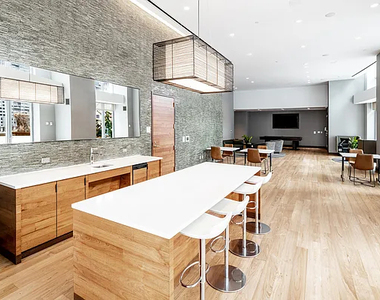 4545 Center BoulevardStunning 1 bed apartment featuring a home office area and private balcony with partial views of the East River. This home also features a spacious living area, open kitchen, ample closet space, and southern exposure. - Photo Thumbnail 5