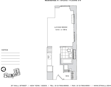 37 Wall Street, Unit 3h - Photo Thumbnail 2