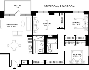 Copy of 70 West 93rd Street, Unit 7c - Photo Thumbnail 3