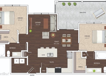 2 Bedrooms, Cedar Park-Liberty Hill Rental in Austin-Round Rock Metro Area, TX for $1,720 - Photo 1