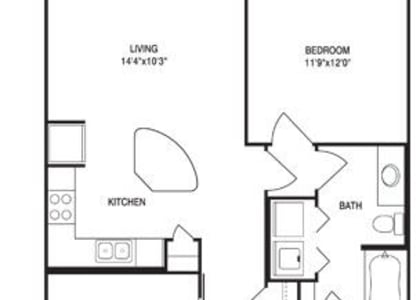 1 Bedroom, Galindo Rental in Austin-Round Rock Metro Area, TX for $1,250 - Photo 1