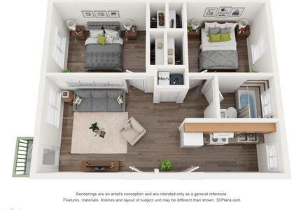 2 Bedrooms, Washington Park Rental in Atlanta, GA for $1,299 - Photo 1