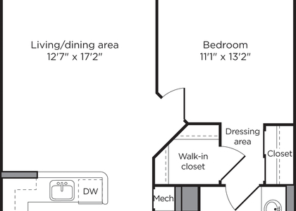 1 Bedroom, Lyon Village Rental in Washington, DC for $2,264 - Photo 1
