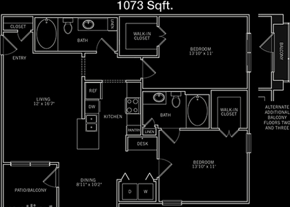 2 Bedrooms, Stone Oak Rental in San Antonio, TX for $1,548 - Photo 1