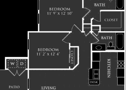 2 Bedrooms, Schertz-Cibolo Rental in San Antonio, TX for $1,201 - Photo 1
