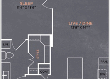 1 Bedroom, Vineyard Bay Rental in Austin-Round Rock Metro Area, TX for $1,331 - Photo 1