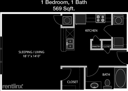 1 Bedroom, Riverside Rental in Austin-Round Rock Metro Area, TX for $1,435 - Photo 1