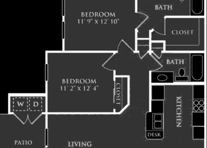 2 Bedrooms, Converse Rental in San Antonio, TX for $1,260 - Photo 1