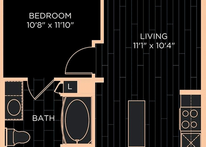 1 Bedroom, Hancock Rental in Austin-Round Rock Metro Area, TX for $1,321 - Photo 1