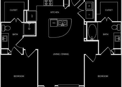 2 Bedrooms, Upper Boggy Creek Rental in Austin-Round Rock Metro Area, TX for $1,957 - Photo 1
