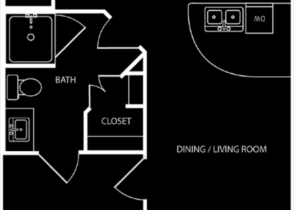 1 Bedroom, Upper Boggy Creek Rental in Austin-Round Rock Metro Area, TX for $1,550 - Photo 1