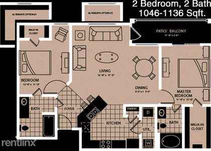 2 Bedrooms, Northeast Travis Rental in Austin-Round Rock Metro Area, TX for $1,519 - Photo 1