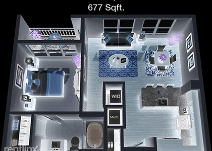 1 Bedroom, Oak Lawn Rental in Dallas for $1,320 - Photo 1