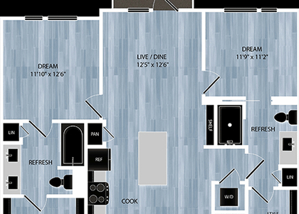 2 Bedrooms, Downtown San Antonio Rental in San Antonio, TX for $1,597 - Photo 1