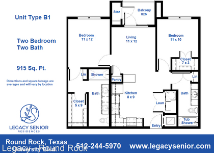 2 Bedrooms, Round Rock-Georgetown Rental in Austin-Round Rock Metro Area, TX for $1,489 - Photo 1
