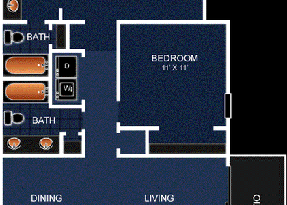 2 Bedrooms, Woodstone Rental in San Antonio, TX for $1,170 - Photo 1
