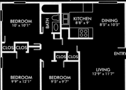 3 Bedrooms, Uptown Broadway Rental in San Antonio, TX for $1,263 - Photo 1