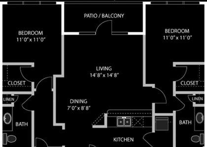 2 Bedrooms, Riverside Rental in Austin-Round Rock Metro Area, TX for $2,941 - Photo 1