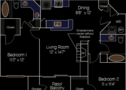2 Bedrooms, Limestone Ridge Apartments Rental in Austin-Round Rock Metro Area, TX for $1,410 - Photo 1