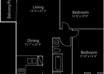 1 Bedroom, North Lamar Rental in Austin-Round Rock Metro Area, TX for $1,218 - Photo 1