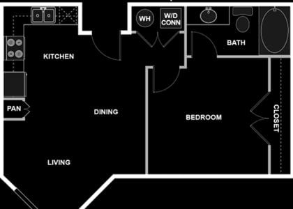 1 Bedroom, Old West Austin Rental in Austin-Round Rock Metro Area, TX for $1,474 - Photo 1