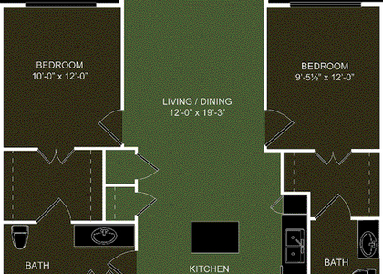 2 Bedrooms, Lovers Lane Rental in Dallas for $1,762 - Photo 1