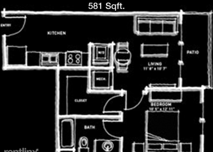 1 Bedroom, East Cesar Chavez Rental in Austin-Round Rock Metro Area, TX for $1,530 - Photo 1