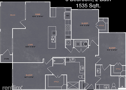3 Bedrooms, Vineyard Bay Rental in Austin-Round Rock Metro Area, TX for $2,028 - Photo 1
