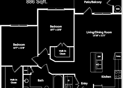 2 Bedrooms, Montropolis Rental in Austin-Round Rock Metro Area, TX for $1,664 - Photo 1