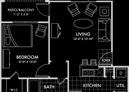 1 Bedroom, Estates at Eldorado Rental in Dallas for $2,181 - Photo 1